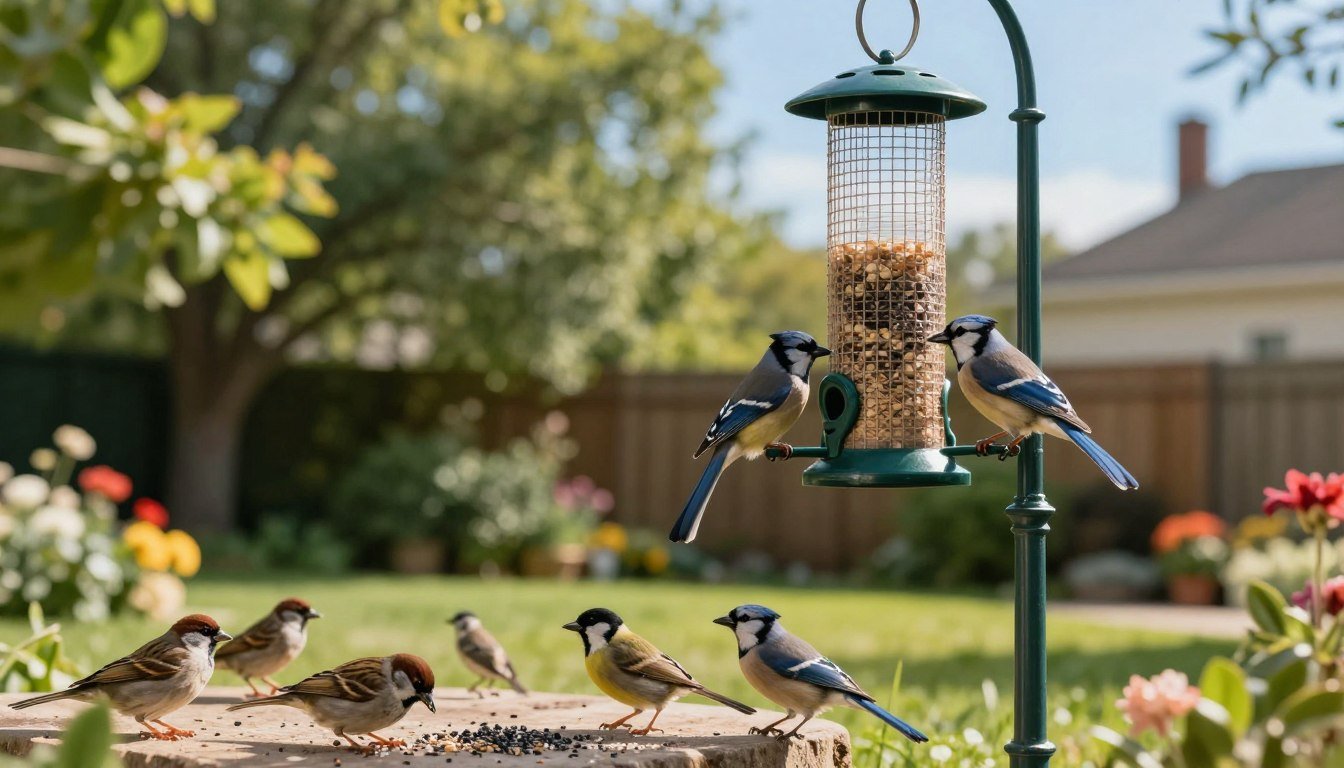 can shared feeders spread disease