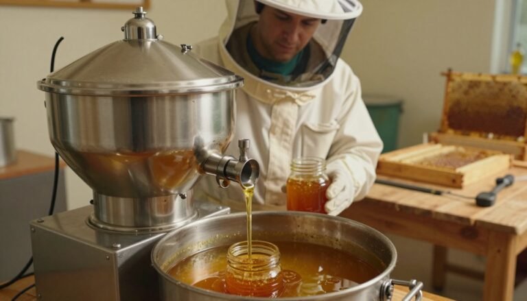 can you bottle honey straight from the extractor
