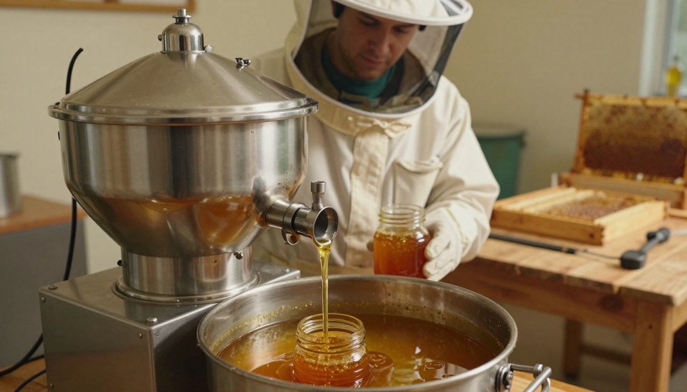 can you bottle honey straight from the extractor
