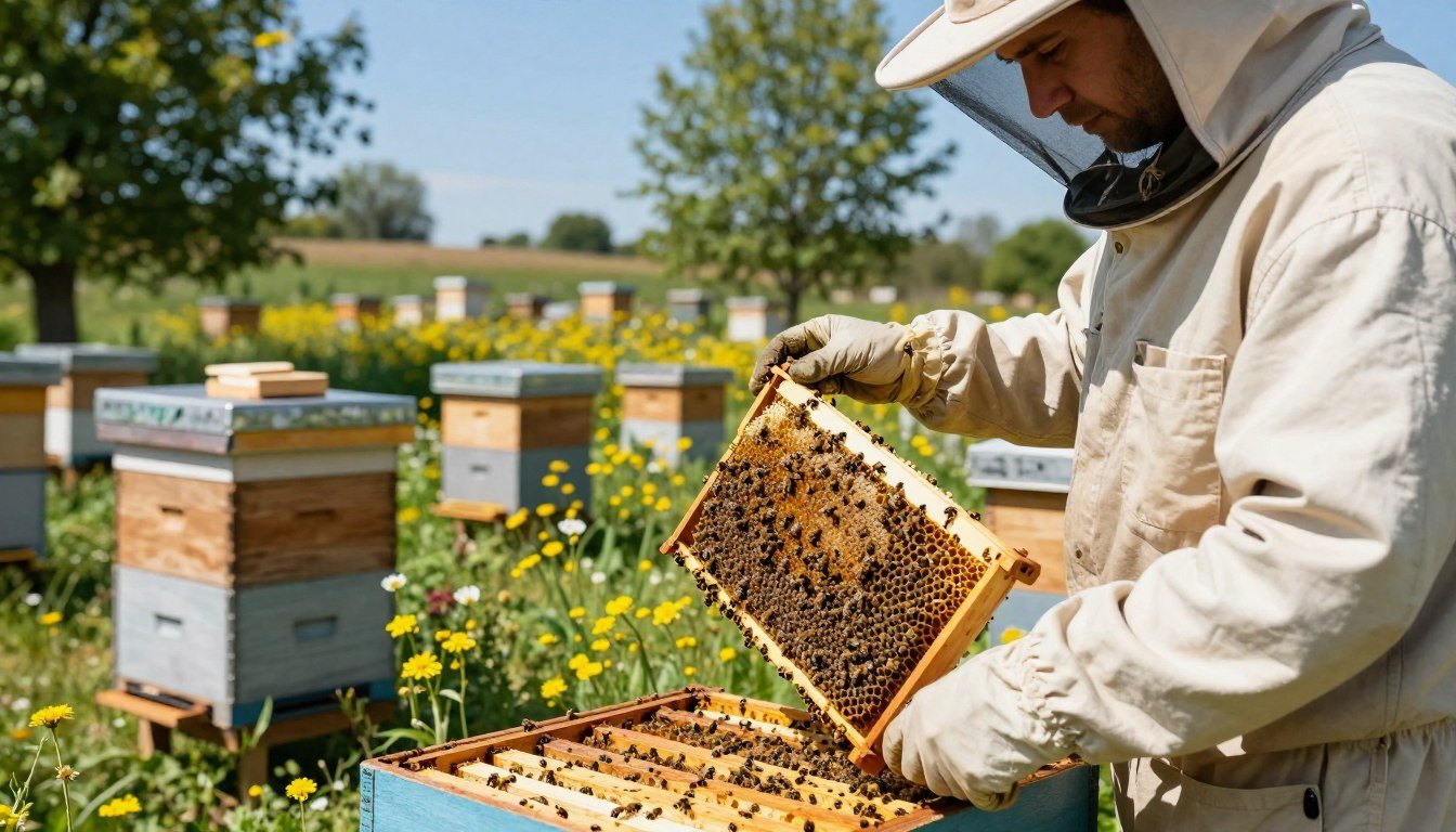 colony strength grading before pollination contracts