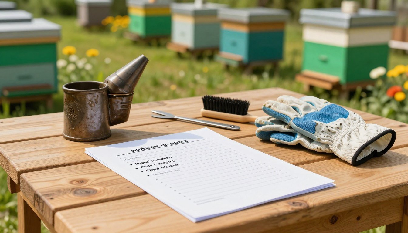 customer checklist for picking up nucs