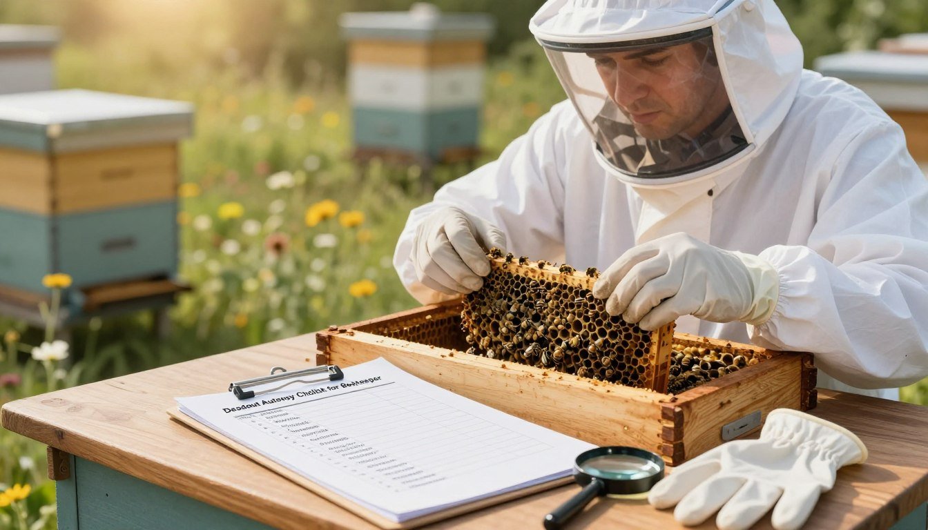 deadout autopsy checklist for beekeepers