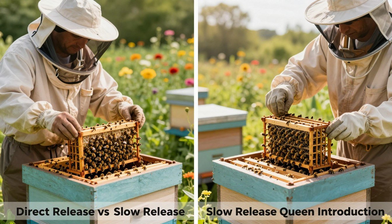 direct release vs slow release queen introduction