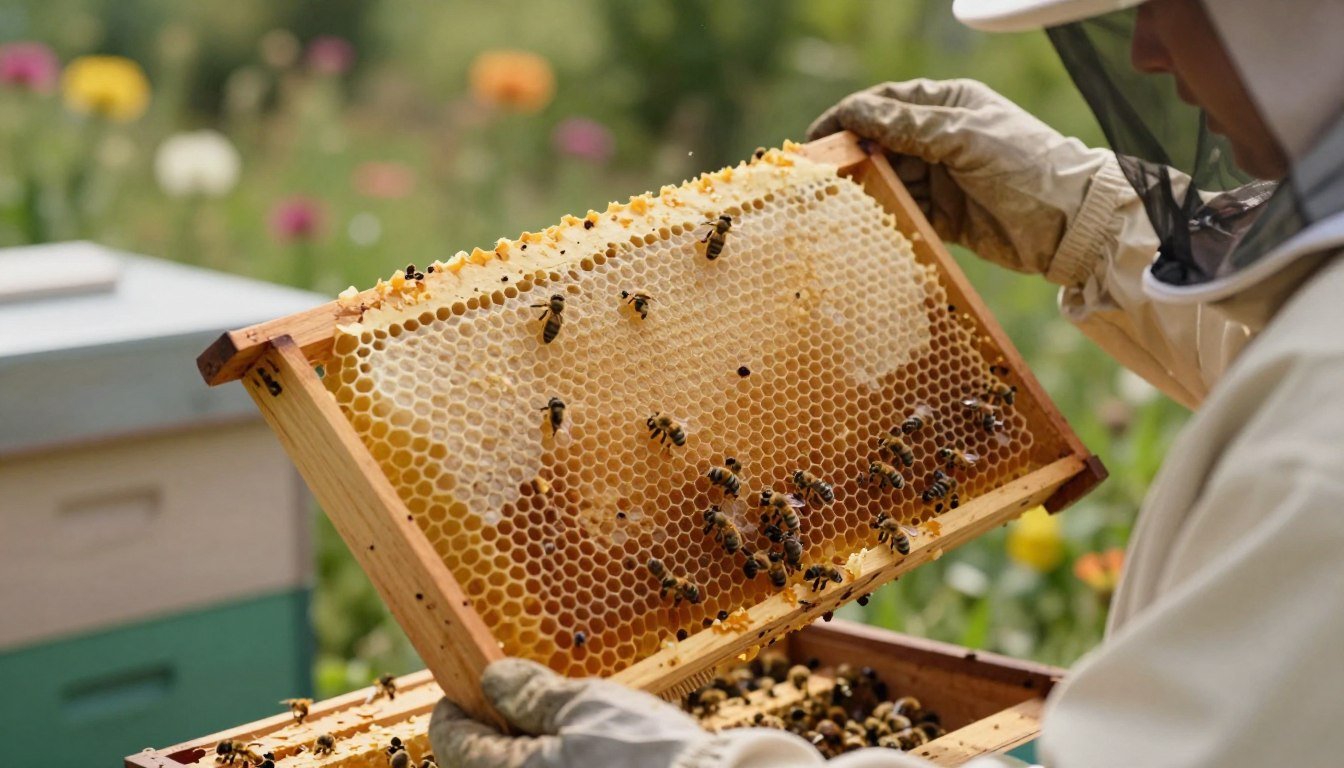 drawn comb value for beekeepers
