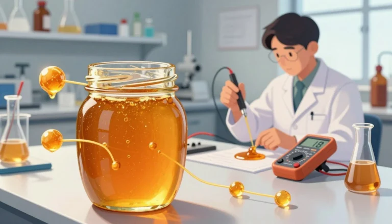 electrical conductivity in honey explained