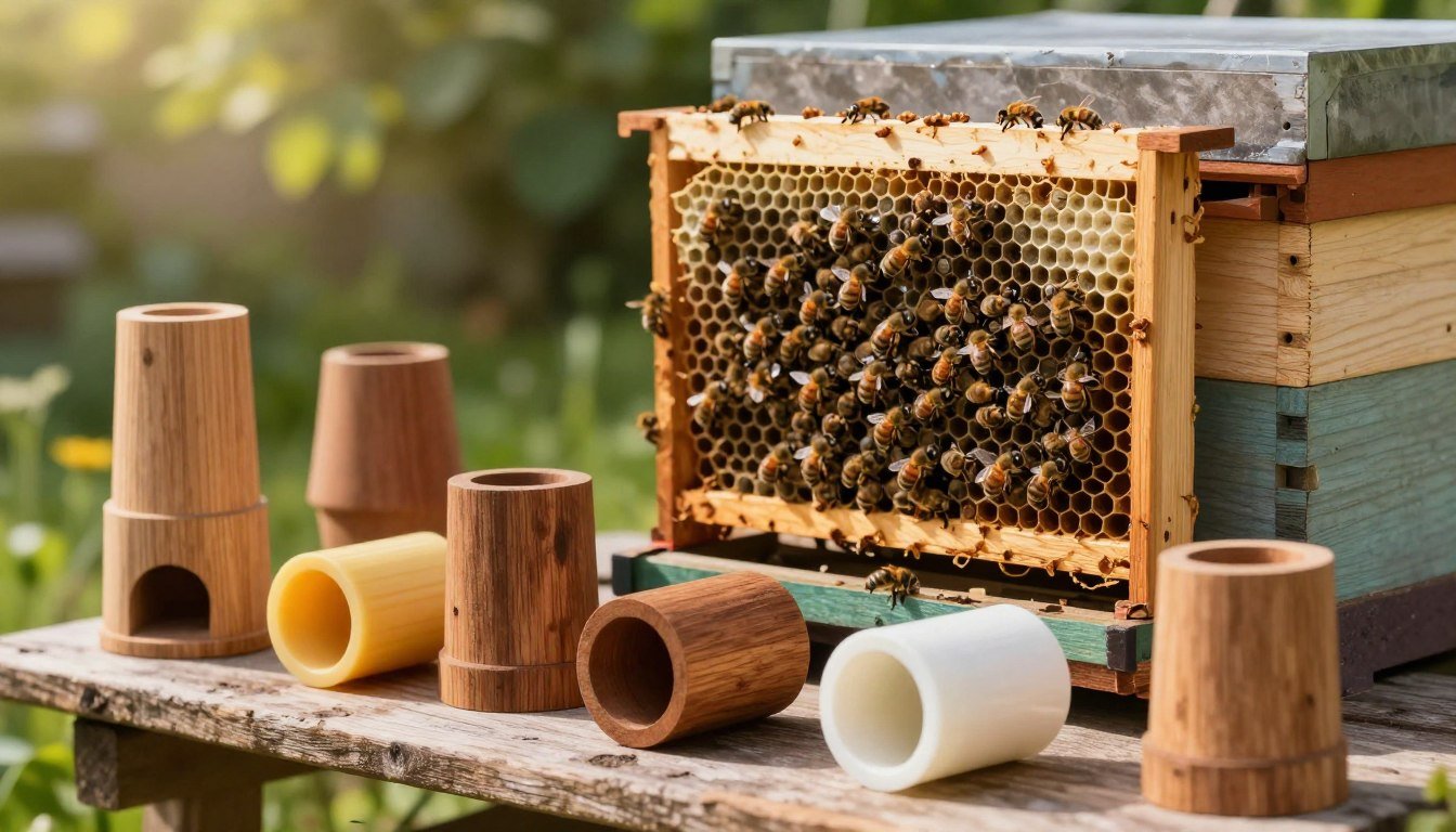 entrance reducers for overwintered nucs