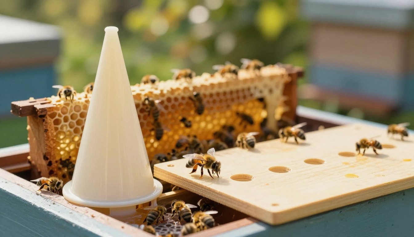 escape cone vs escape board for honey removal
