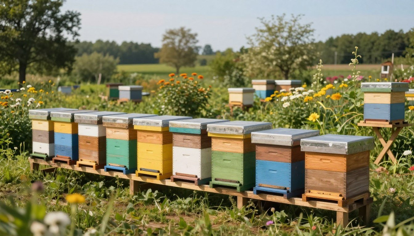 hive pallet vs individual stand