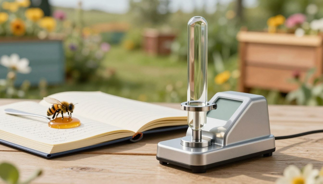 honey refractometer how to use