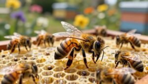 how long before package bees start laying