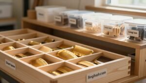 how long can drawn comb be stored safely