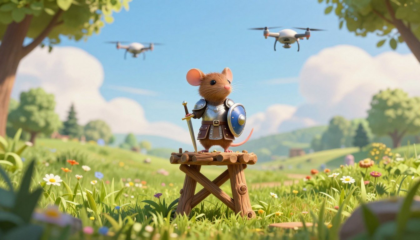how to add a mouse guard without blocking drones