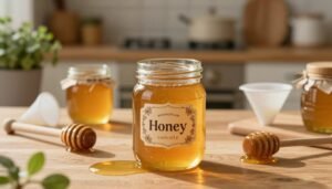how to avoid air bubbles when bottling honey