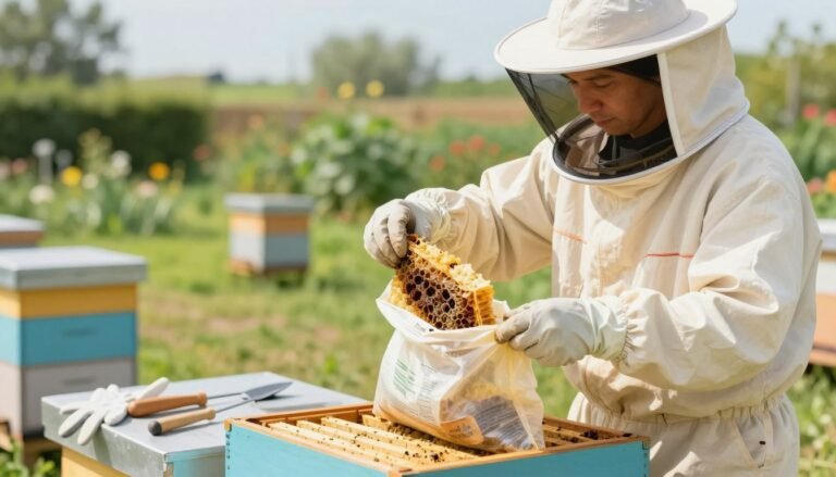 how to dispose of infected brood comb legally