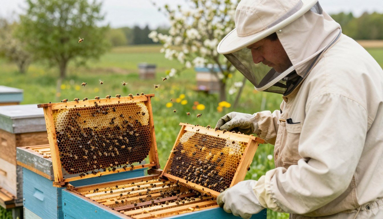 how to equalize brood between new colonies