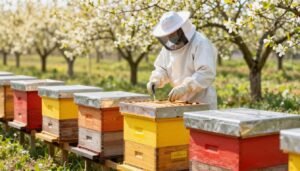 how to label quarantined hives in an apiary