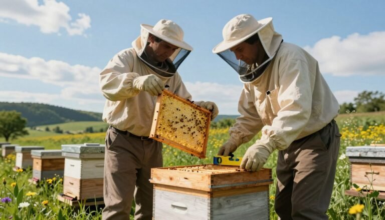 how to level a hive stand for a new nuc