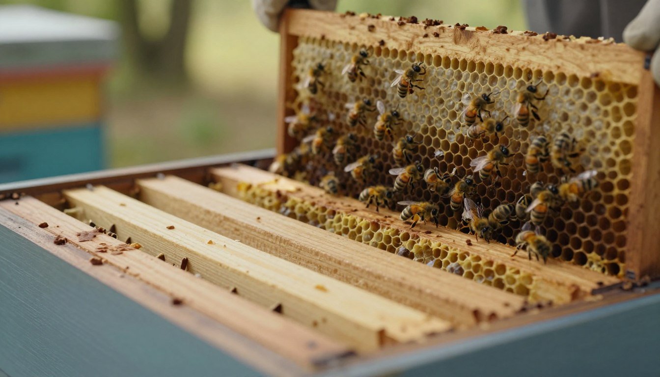 how to prevent burr comb under inner covers