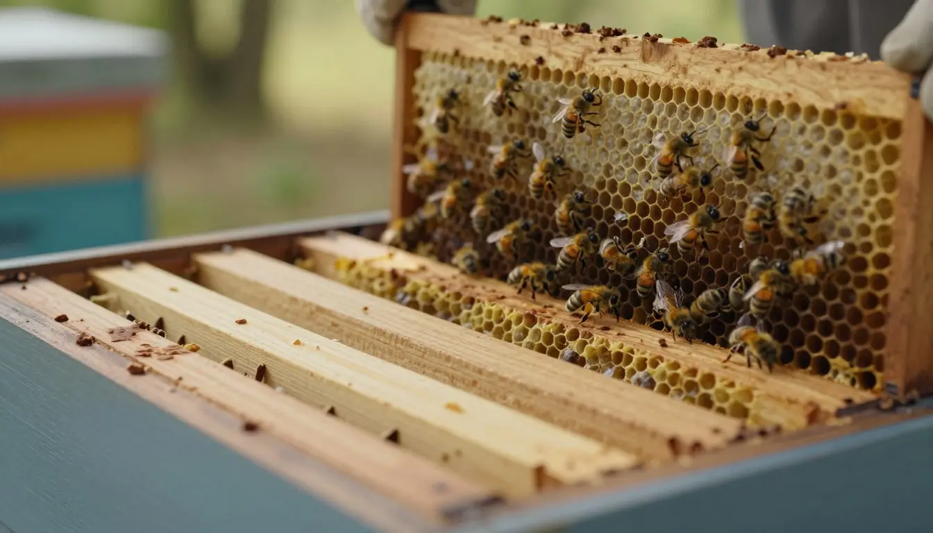 how to prevent burr comb under inner covers