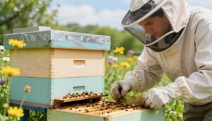 how to protect new colonies from robbing