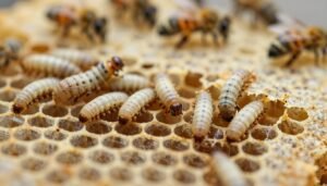 how to recognize wax moth damage vs disease