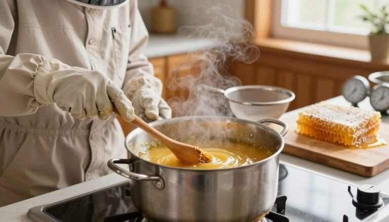 how to render cappings wax cleanly