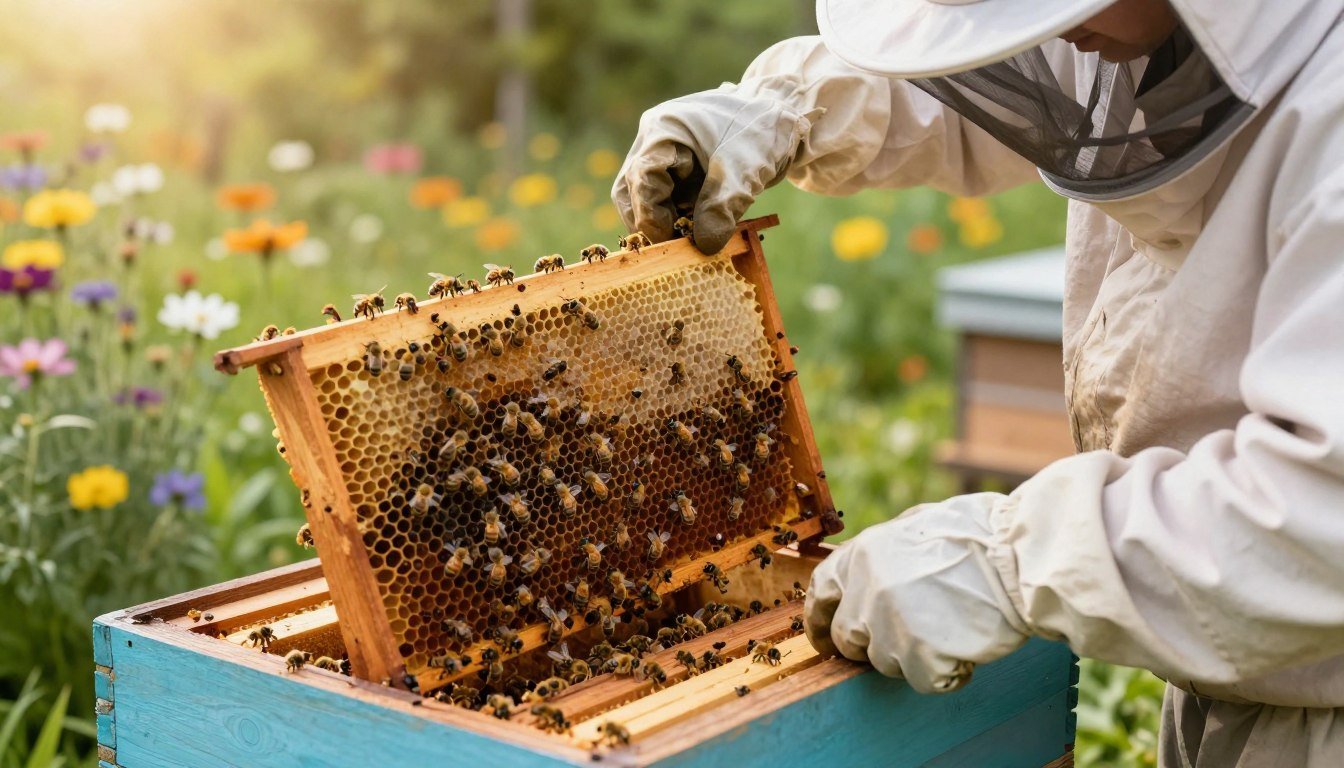 how to requeen a hive without finding the old queen