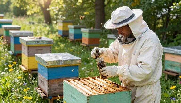 how to sample multiple hives for varroa