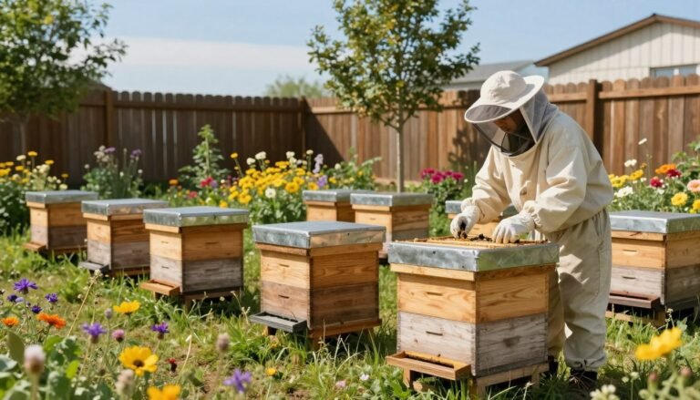 how to set up a quarantine yard for bees