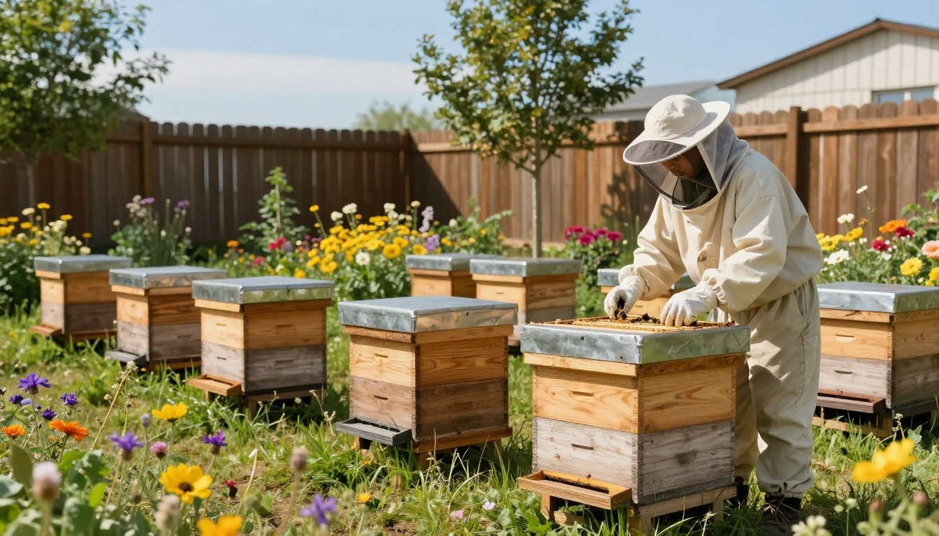 how to set up a quarantine yard for bees