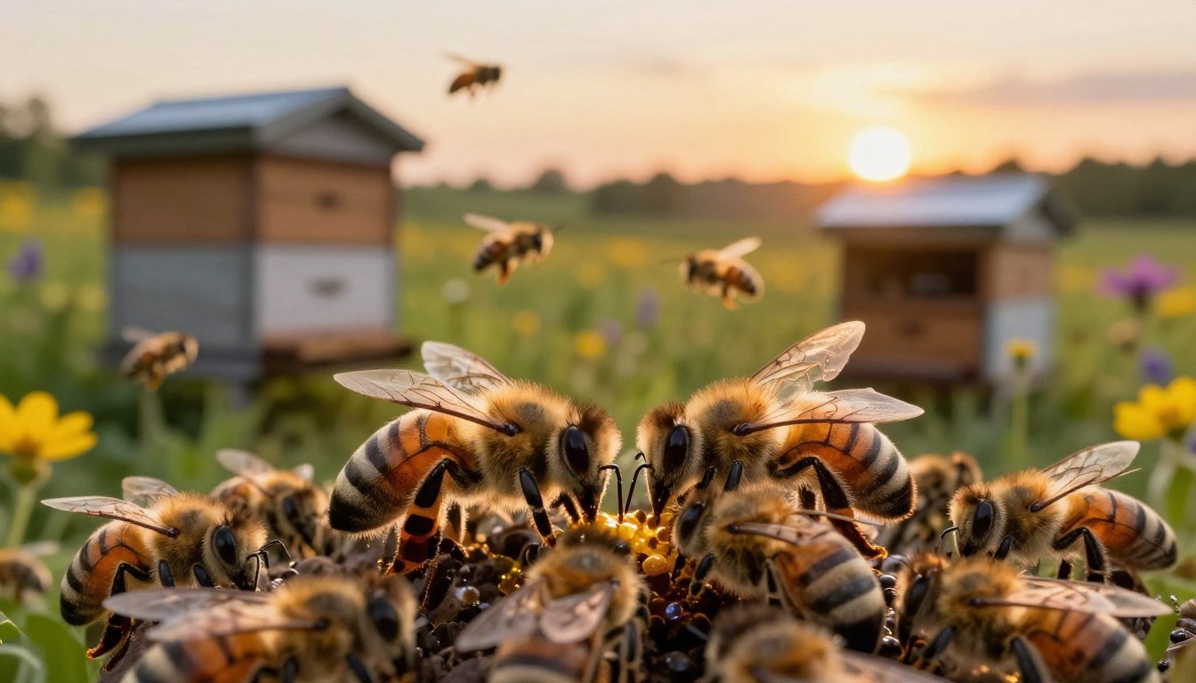 how to unite a queenless hive with another colony