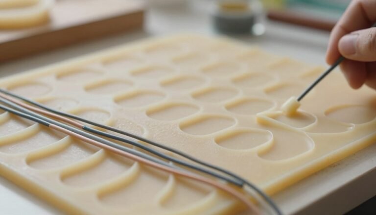 how to wire wax foundation into frames