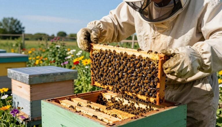 installing package bees in hot weather