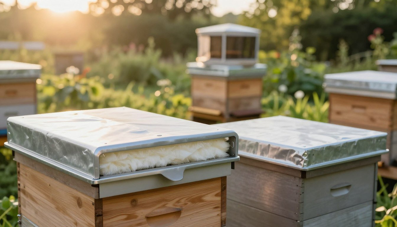 insulated hive top vs plain telescoping cover