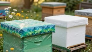 insulated hive wraps vs foam board wraps