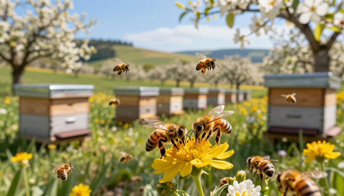 migratory beekeeping stress reduction for colonies