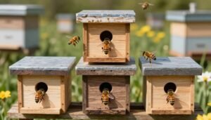 mouse guard hole size for honey bees