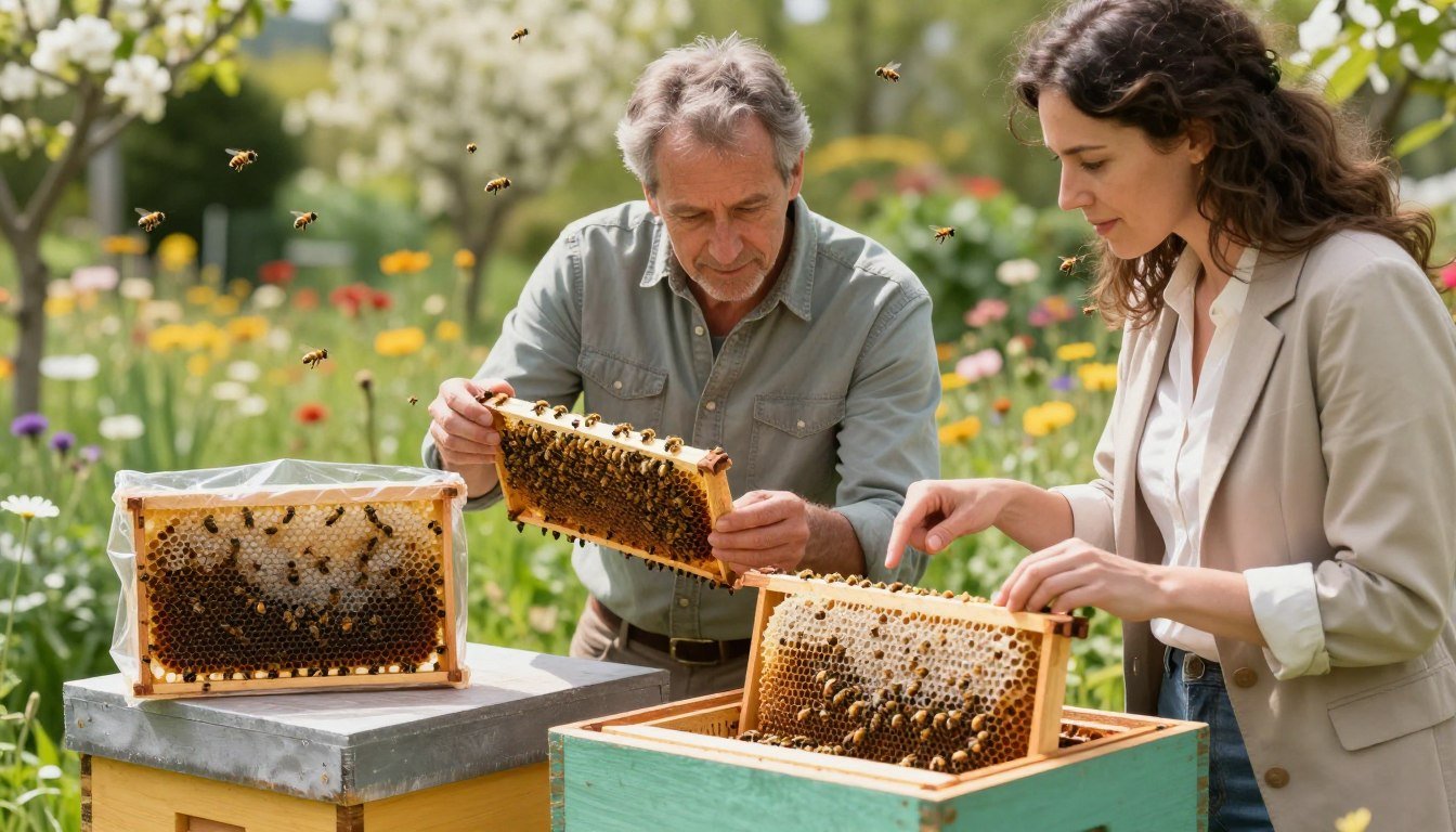 package bees vs nucs for beginners