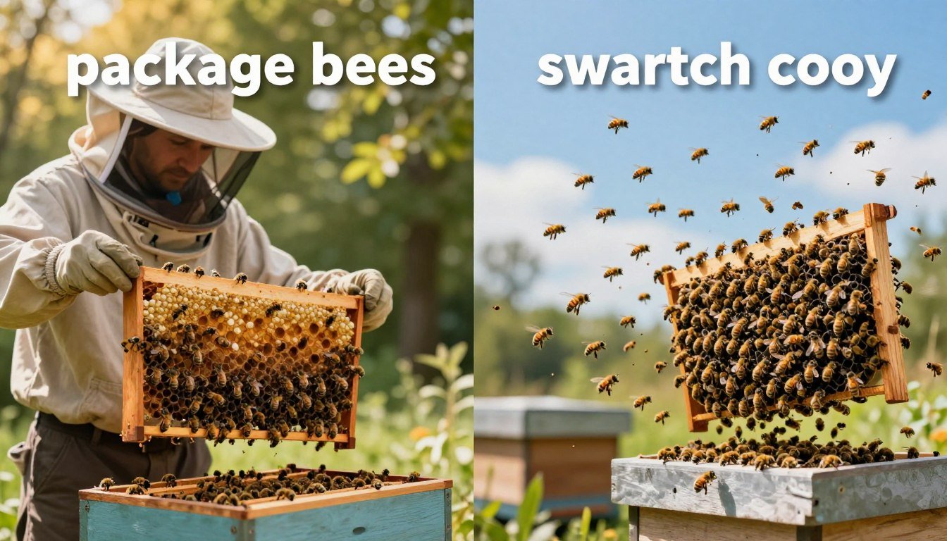 package bees vs swarm catch colony