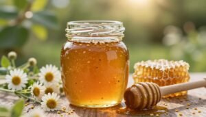pollen content in unfiltered honey