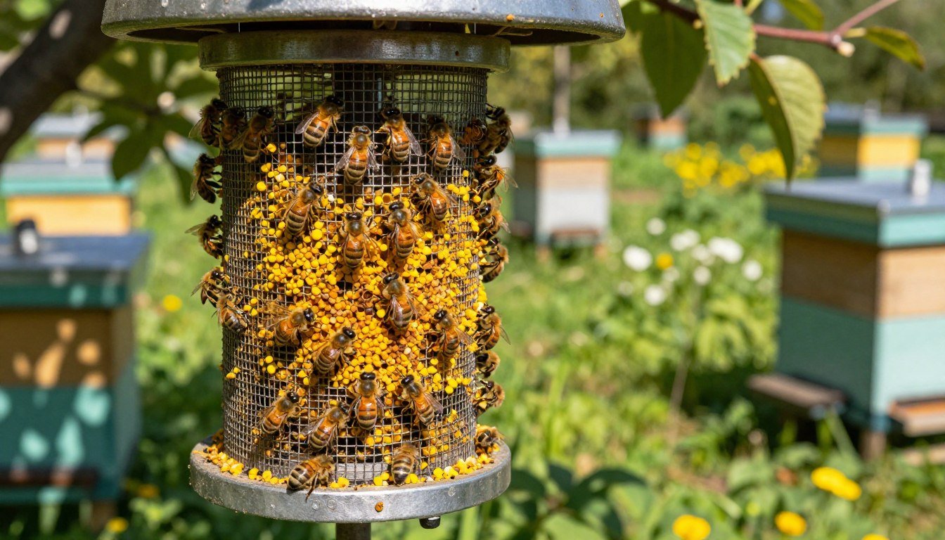 pollen trap types for small apiaries