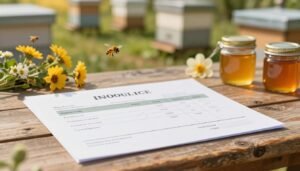 pollination service invoice items for beekeepers