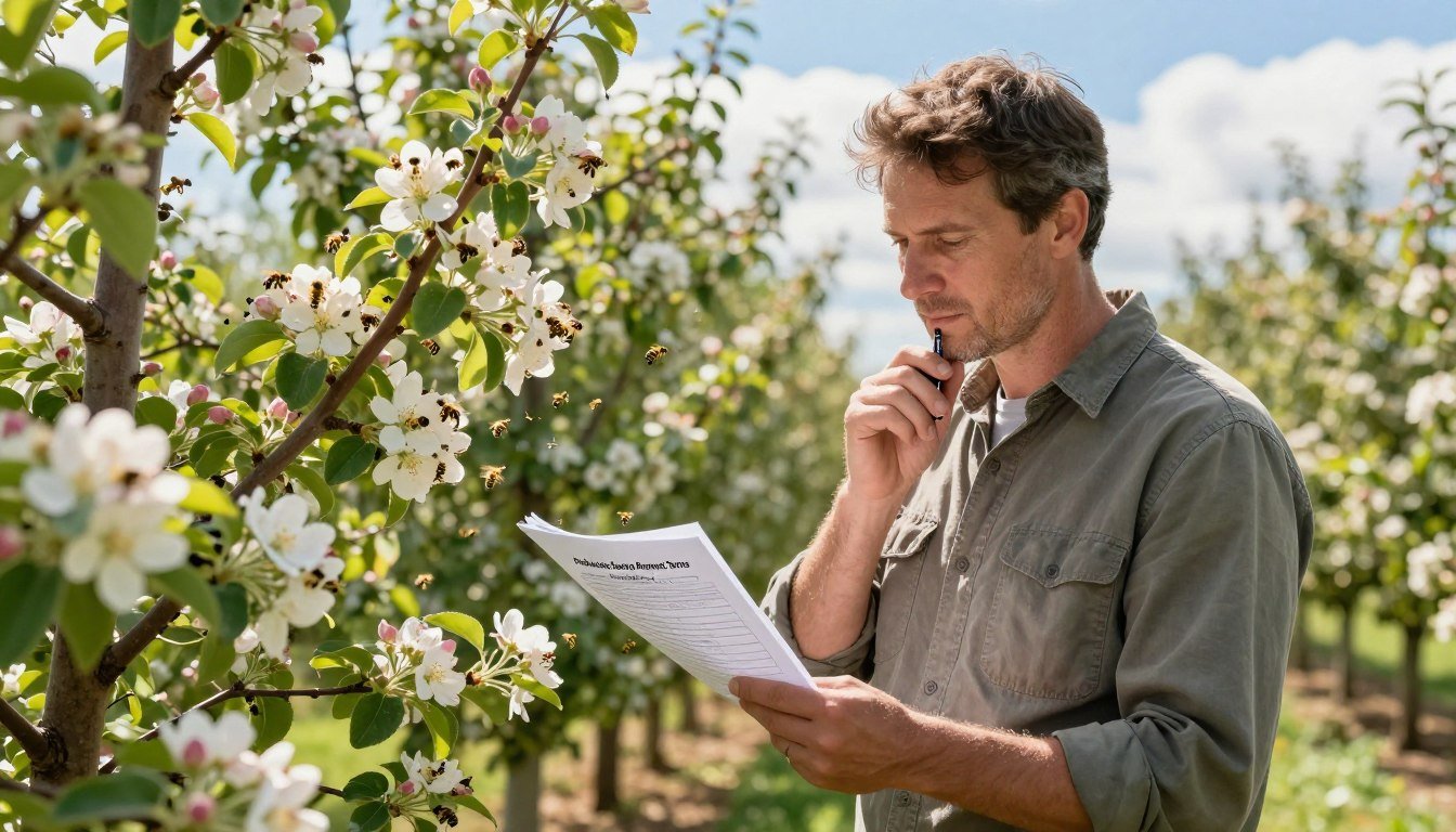 pollination service payment terms for growers