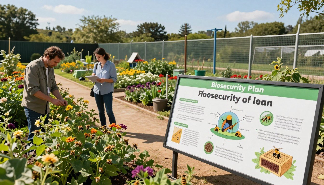 pollination yard biosecurity plan