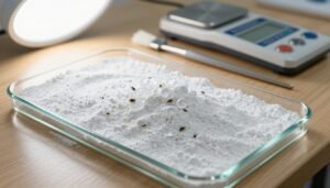 powdered sugar roll accuracy for mites