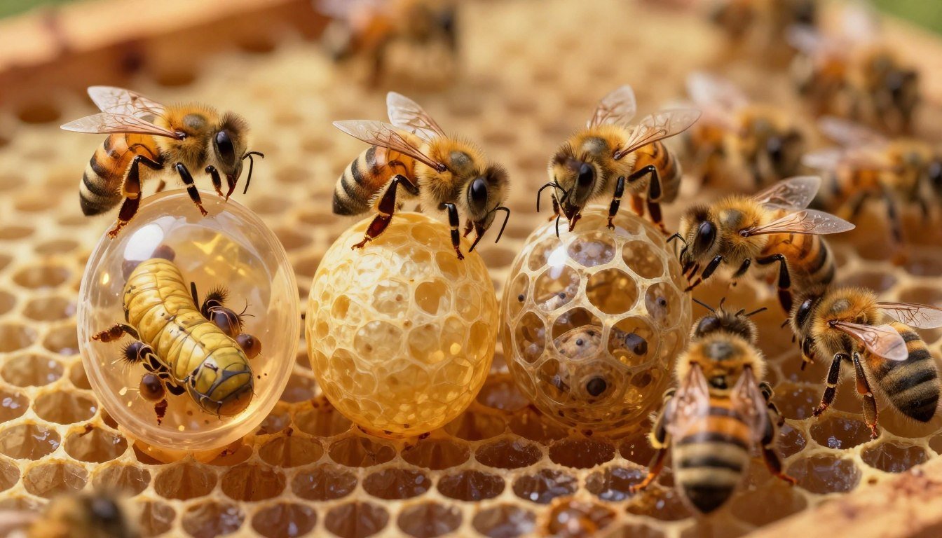 queen cell timing day by day