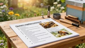 queen replacement checklist for backyard beekeepers