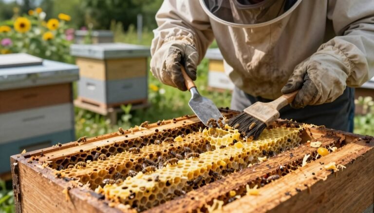 reusing hive bodies after wax moth damage