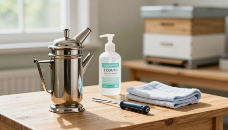 sanitizing smoker tools and hive tools