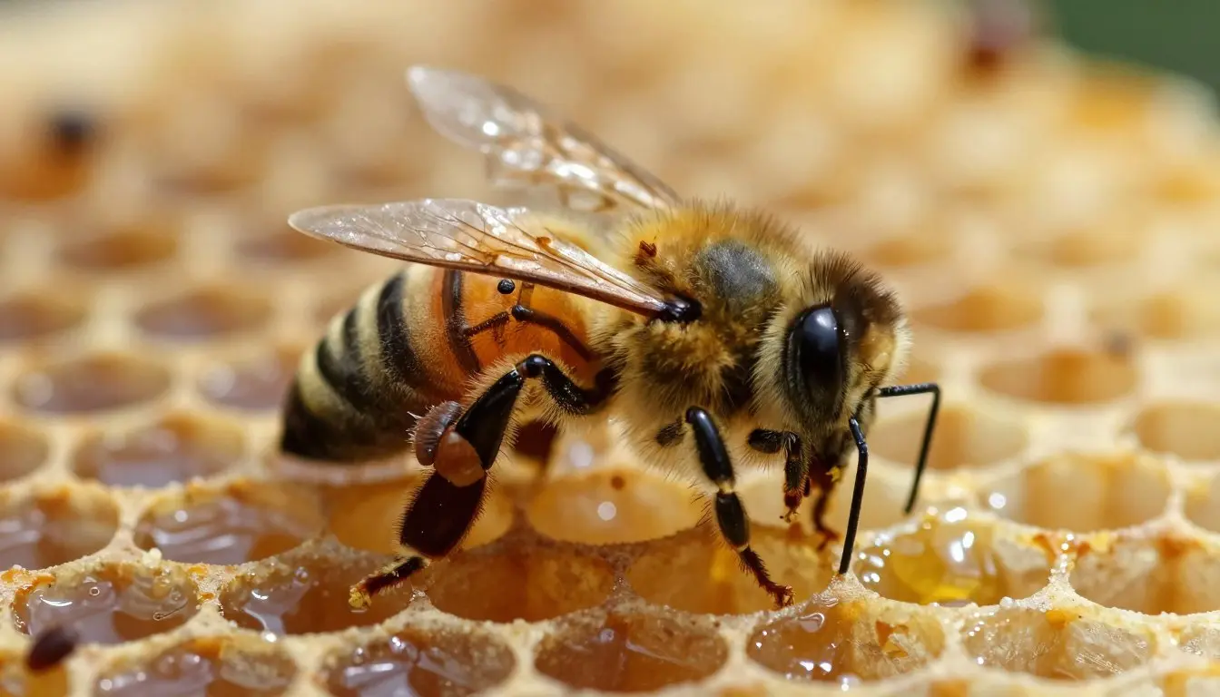 secondary infections after varroa damage